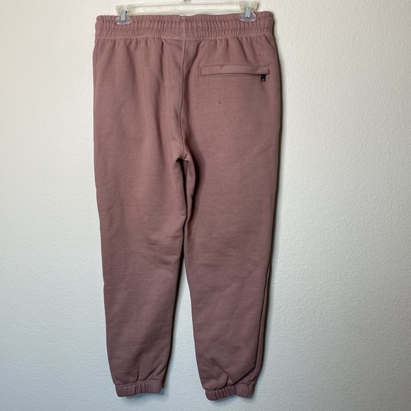 Maison Article fleece jogger sweat pants women’s large mauve blush shoe palace - Picture 4 of 7